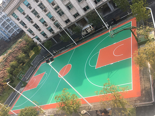 湖南懷化市新晃縣檢察院塑膠籃球場(chǎng) 硅PU球場(chǎng) 籃球施工 湖南懷化市新晃縣檢察院塑膠籃球場(chǎng) 硅PU球場(chǎng) 籃球施工